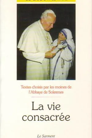 La vie consacrée