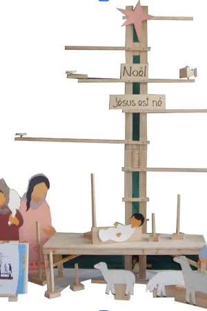 Viens, suis-moi KIT de bois démontable